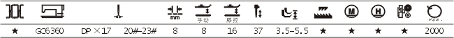 GC6360中厚料上下送料平縫機