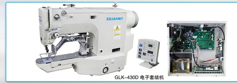 GLK-210E電子花樣機(jī)、GLK-430D電子套結(jié)機(jī)、GLK-1903ASS電子套結(jié)機(jī)、GLK-1900A電子套結(jié)機(jī)