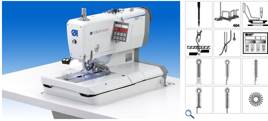 559-151電腦程控鏈?zhǔn)綀A頭鎖眼機(jī)，適用于各種面料