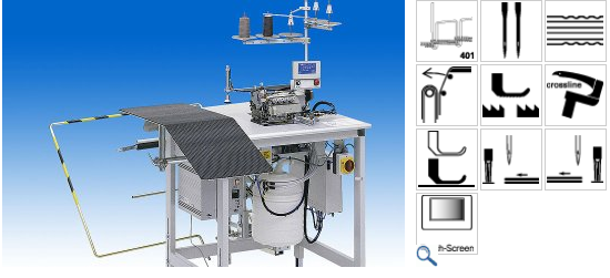 1280-5-1 自動(dòng)縫合精品西褲和休閑褲內(nèi)、外側(cè)縫