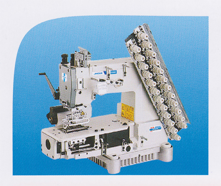 JQVC008 一般縫紉用十二針半筒鉤針縱向雙重鏈?zhǔn)綑C(jī)