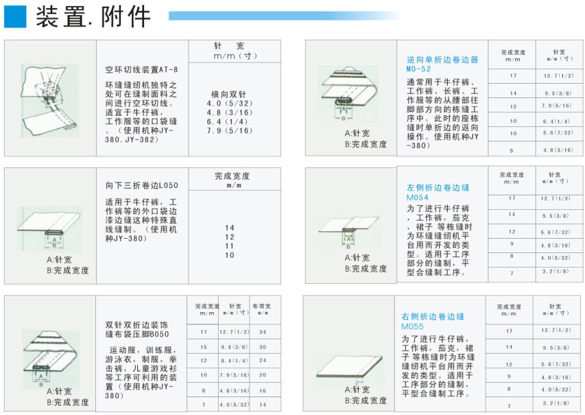 JY-380/383 雙針雙重環(huán)縫縫紉機(jī)